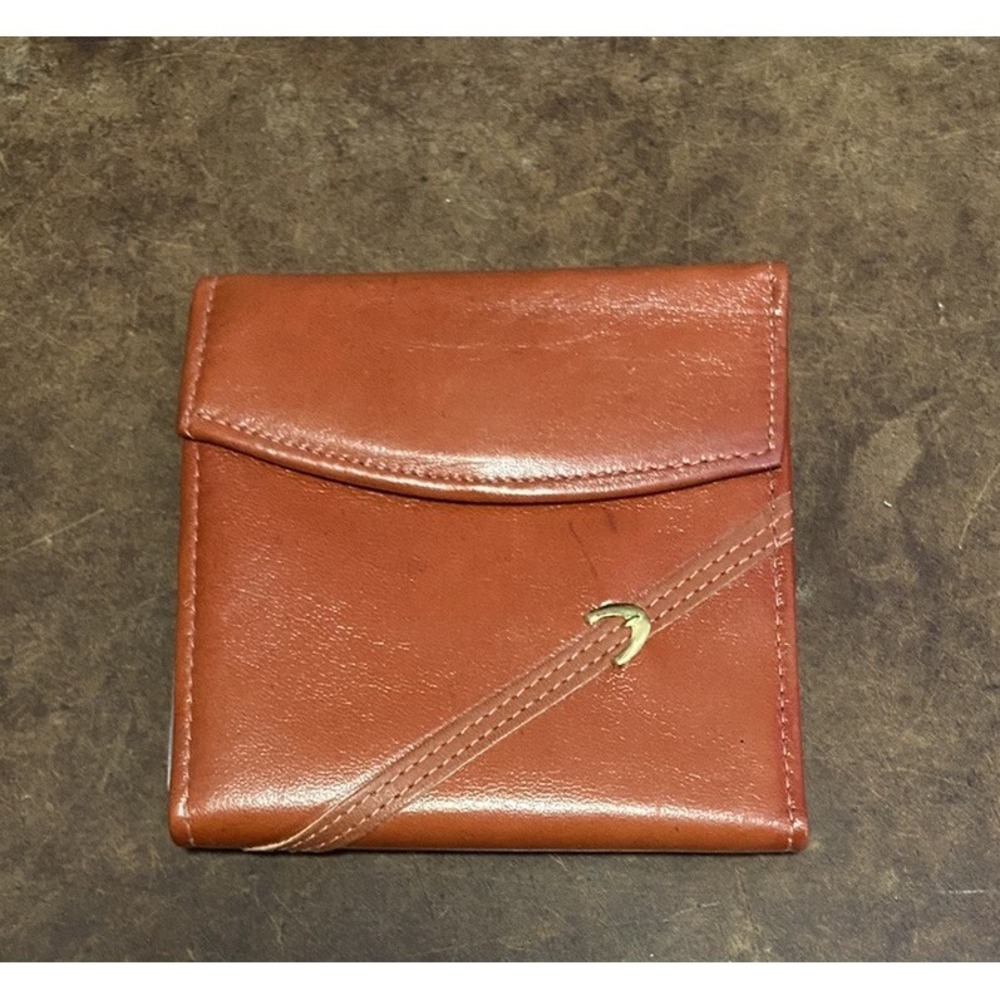 Vintage Rolfs American Lambskin Brown Wallet
